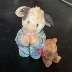 Collectible Cow Figurine “ Jesus Loves Moo